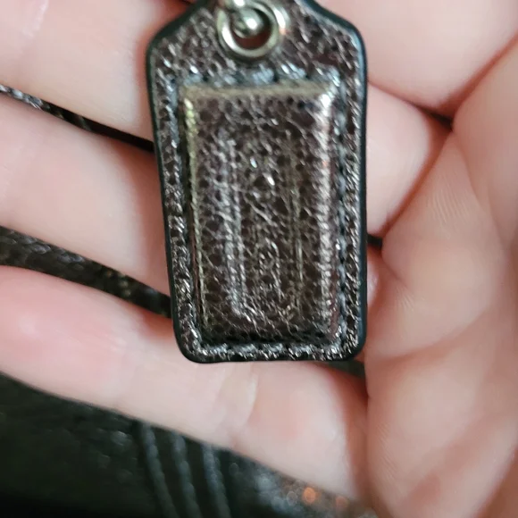 Coach Julia metallic leather crossbody  bag - Picture 4 of 13